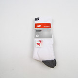 New Balance Socks Unisex White New with Tags M ACCS-007673