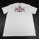 Minnesota Golden Gophers Unbranded Polo Men's White Used XL TOPS-166189