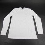 adidas Long Sleeve Shirt Men's White New with Tags-TOPS-166215