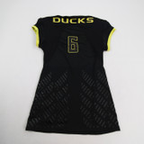 Oregon Ducks Nike Practice Jersey - Volleyball Women's Black/Yellow Used-JRSY-010240