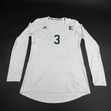 Eastern Michigan Eagles adidas Practice Jersey - Volleyball Women's Used Light Gray M-JRSY-010256