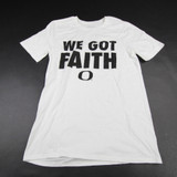 Oregon Ducks Nike Nike Tee Short Sleeve Shirt Men's White Used S TOPS-166233