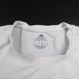 adidas Techfit Long Sleeve Shirt Men's White Used L-TOPS-166245