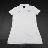 UCLA Bruins Air Jordan Polo Women's White New with Tags Multiple Sizes TOPS-166262