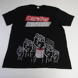 Canvas Short Sleeve Shirt Men's Black Used 3XL TOPS-166308