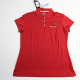 Louisville Cardinals adidas Climacool Polo Women's New with Tags Multiple Sizes TOPS-166359
