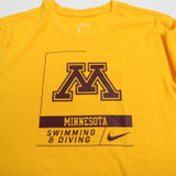 Minnesota Golden Gophers Nike Dri-Fit Short Sleeve Shirt Men's Multiple Sizes TOPS-166365