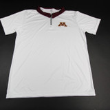 Minnesota Golden Gophers WSI Sports Polo Men's White New without Tags XL TOPS-166367