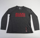 Miami RedHawks adidas Long Sleeve Shirt Women's Multiple Sizes TOPS-166370