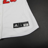 Miami RedHawks adidas Game Jersey - Softball Women's White Used S JRSY-010276