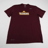 Minnesota Golden Gophers Nike Dri-Fit Short Sleeve Shirt Men's Maroon Used-TOPS-166400