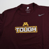 Minnesota Golden Gophers Nike Dri-Fit Short Sleeve Shirt Men's Maroon Used M TOPS-166400