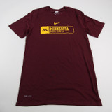 Minnesota Golden Gophers Nike Nike Tee Short Sleeve Shirt Men's Maroon Used M TOPS-166403
