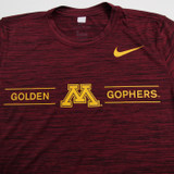 Minnesota Golden Gophers Nike Nike Tee Short Sleeve Shirt Men's Maroon Used S TOPS-166404