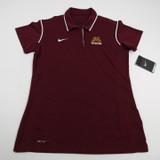 Minnesota Golden Gophers Nike Dri-Fit Polo Women's Maroon New with Tags M TOPS-166413