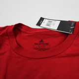 Eastern Washington Eagles adidas Go-To tee Short Sleeve Shirt Men's Red New S-TOPS-166471
