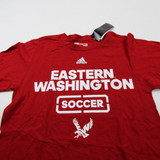 Eastern Washington Eagles adidas Go-To tee Short Sleeve Shirt Men's S TOPS-166499