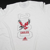 Eastern Washington Eagles adidas Short Sleeve Shirt Men's White New-TOPS-166519