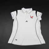 Eastern Washington Eagles adidas Polo Women's White Used S TOPS-166597