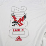 Eastern Washington Eagles adidas Creator Short Sleeve Shirt Men's White Used-TOPS-166607