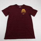 Minnesota Golden Gophers Nike Dri-Fit Short Sleeve Shirt Men's Maroon Used S TOPS-166633
