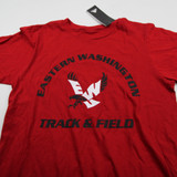 Eastern Washington Eagles adidas Go-To tee Short Sleeve Shirt Men's Red New S-TOPS-166642