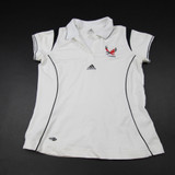 Eastern Washington Eagles adidas Climalite Polo Women's White Used S TOPS-166724