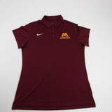 Minnesota Golden Gophers Nike Dri-Fit Polo Women's Maroon New without Tags L TOPS-166743