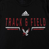 Eastern Washington Eagles adidas Short Sleeve Shirt Men's Black Used S TOPS-166769