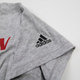 Eastern Washington Eagles adidas Short Sleeve Shirt Men's Gray New XS-TOPS-166779