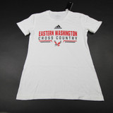 Eastern Washington Eagles adidas Short Sleeve Shirt Women's White Used XS TOPS-166781