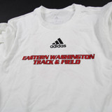 Eastern Washington Eagles adidas Long Sleeve Shirt Women's White Used S TOPS-166782