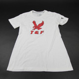 Eastern Washington Eagles adidas Short Sleeve Shirt Women's White Used S TOPS-166860