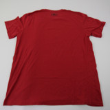 Under Armour HeatGear Short Sleeve Shirt Men's Red Used L TOPS-166869