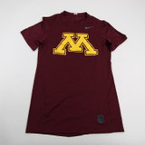 Minnesota Golden Gophers Nike Dri-Fit Short Sleeve Shirt Men's Maroon Used XS TOPS-166876