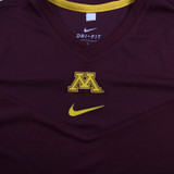 Minnesota Golden Gophers Nike Dri-Fit Short Sleeve Shirt Men's Used S TOPS-166894