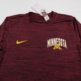 Minnesota Golden Gophers Nike Dri-Fit Long Sleeve Shirt Men's New with Tags XS TOPS-166904
