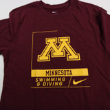 Minnesota Golden Gophers Nike Dri-Fit Short Sleeve Shirt Men's XS TOPS-166906