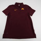 Minnesota Golden Gophers Nike OnField Polo Women's Maroon Used S TOPS-166926