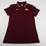 Minnesota Golden Gophers Nike Dri-Fit Polo Women's Maroon Used XS TOPS-166931
