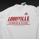 Louisville Cardinals adidas Creator Short Sleeve Shirt Men's White New-TOPS-167002