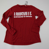 Louisville Cardinals adidas Creator Long Sleeve Shirt Men's Red New with Tags S TOPS-167010
