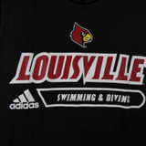 Louisville Cardinals adidas Creator Short Sleeve Shirt Men's Black New XS-TOPS-167023