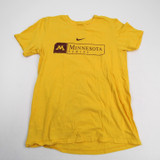 Minnesota Golden Gophers Nike Short Sleeve Shirt Women's Gold Used S TOPS-167063