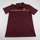 Minnesota Golden Gophers Nike Dri-Fit Polo Men's Maroon Used S TOPS-167097