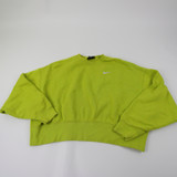 Nike Sweatshirt Women's Yellow Green Used S TOPS-167113