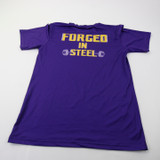 Minnesota Vikings WSI Sports Short Sleeve Shirt Men's Purple Used M TOPS-163843