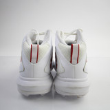 adidas Nasty Football Cleat Men's White/Red Used 12-CLEA-015396