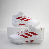 adidas Nasty Football Cleat Men's White New without Box Multiple Sizes CLEA-015390