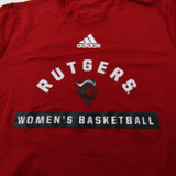 Rutgers Scarlet Knights adidas Short Sleeve Shirt Men's New without Tags M TOPS-164203